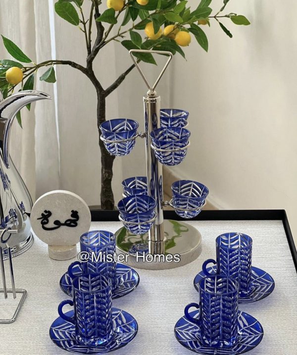 Blue Teacup Set - Image 8