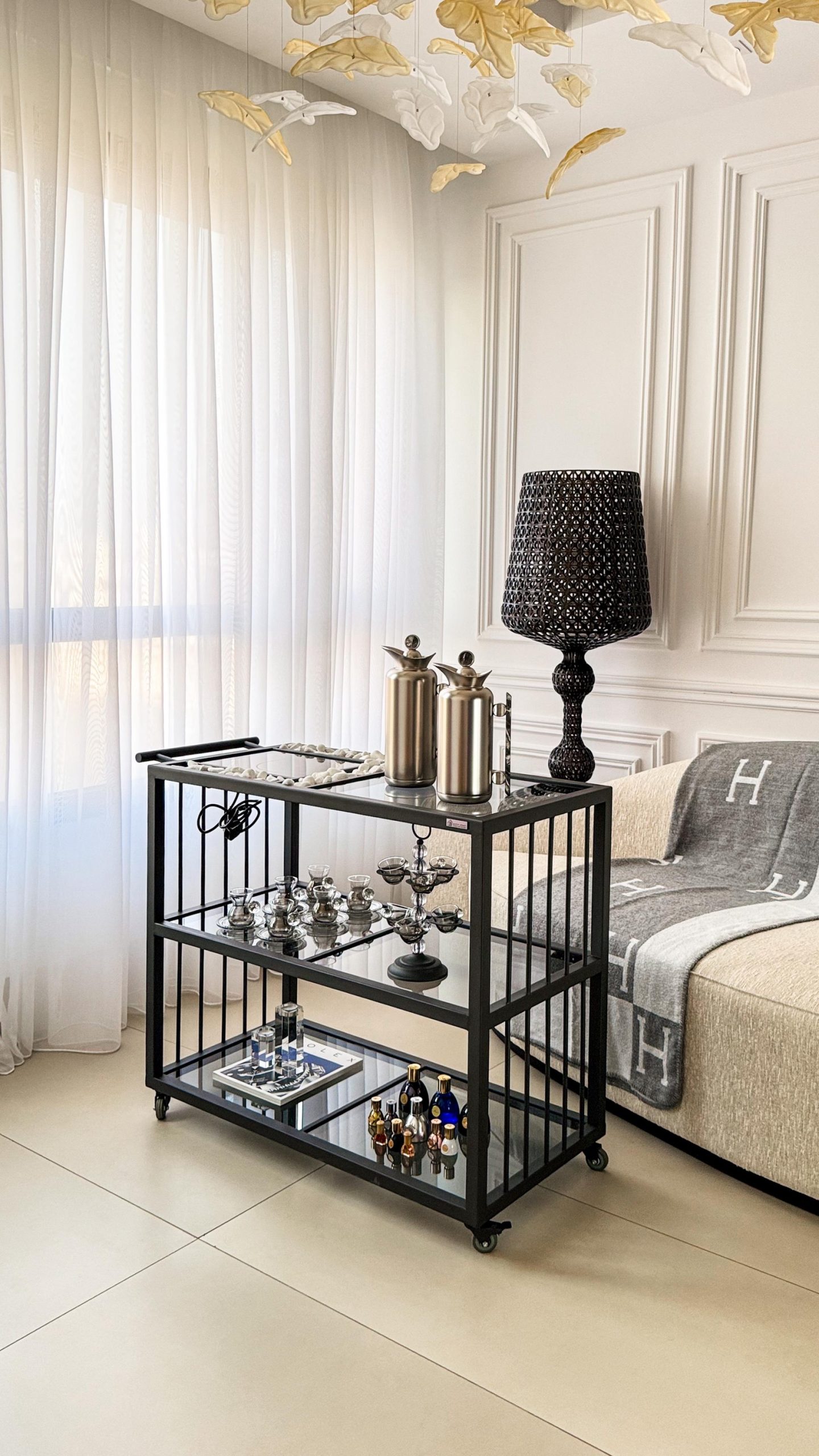 ترولي دوّة كهربائية ( رمادي مطفي ) - الصورة 11